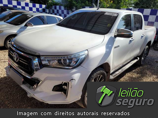 LOTE 009 TOYOTA HILUX CD 2018